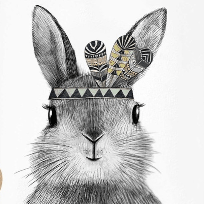 Постер Малыш зайчик купить в интернет магазине