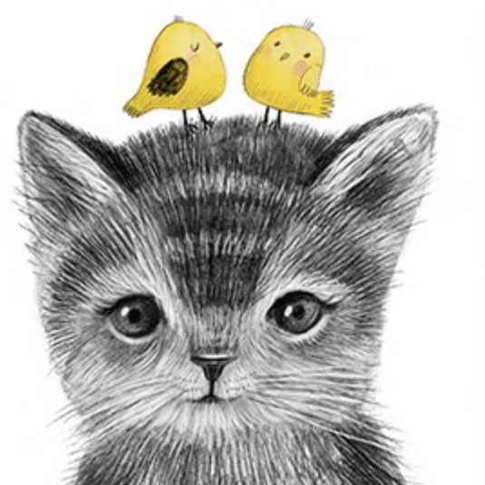 Постер Малыш котенок купить в интернет магазине