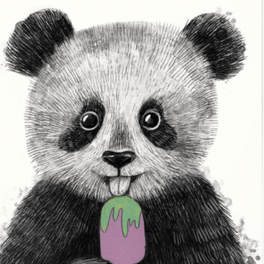 Постер Малыш панда купить в интернет магазине