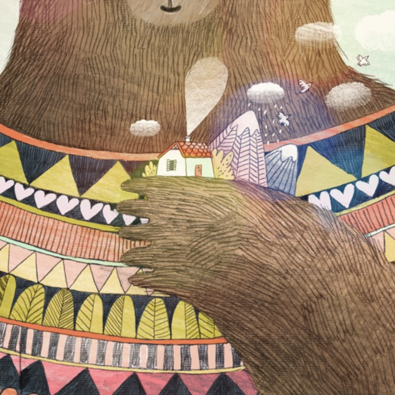 Постер Be brave купить в интернет магазине