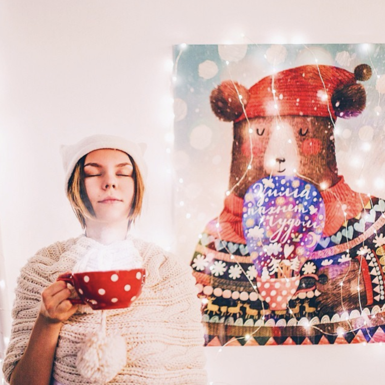 Постер Зима пахнет чудом купить в интернет магазине