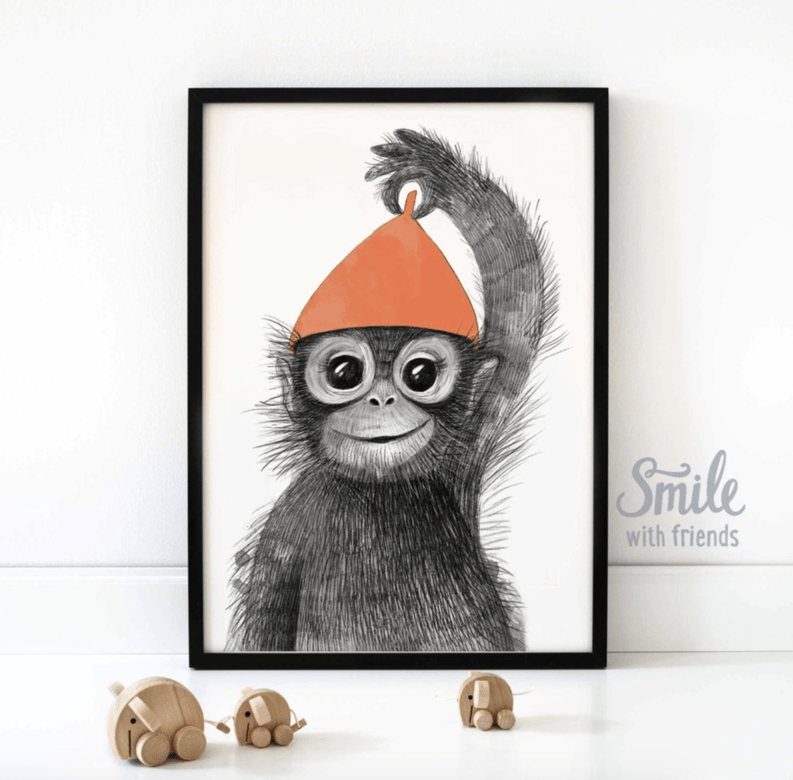 Малыш обезьяна