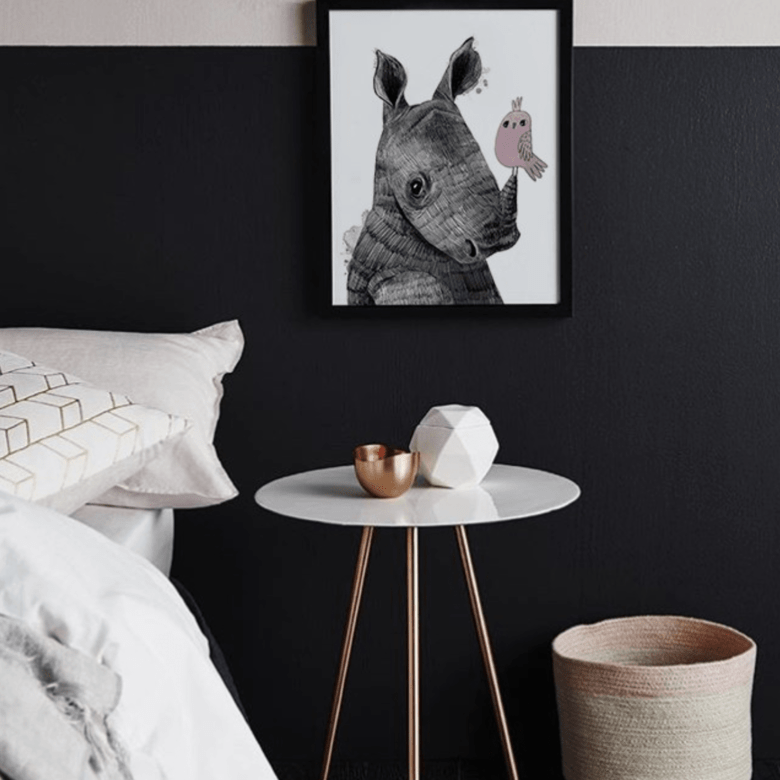 Постер Малыш носорог купить в интернет магазине