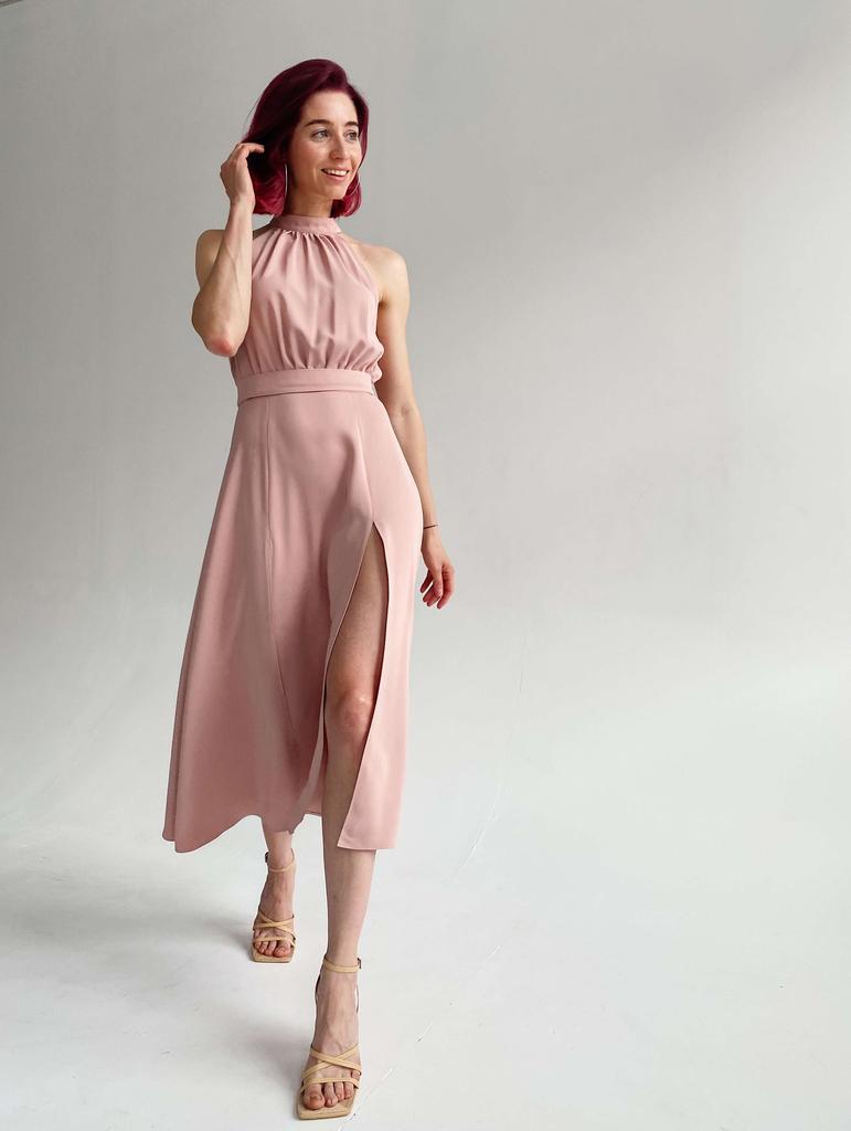 Платье "Розе" пудра