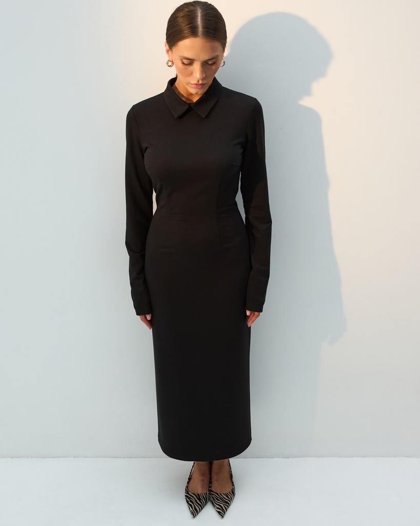 Платье "Марьванна" в черном