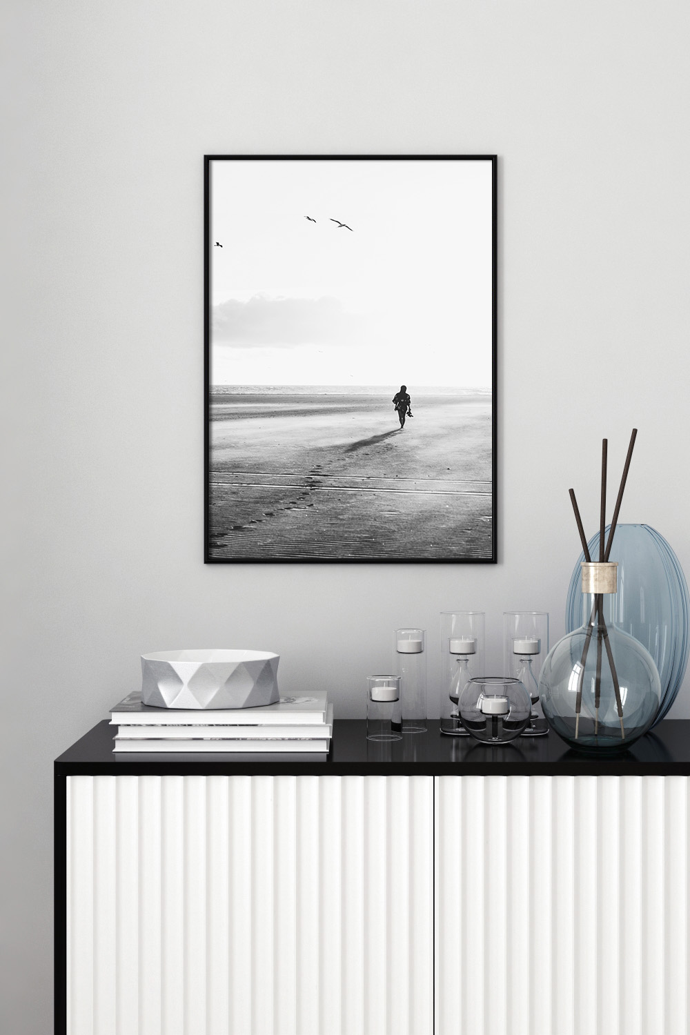 Постер Прогулка По Пляжу