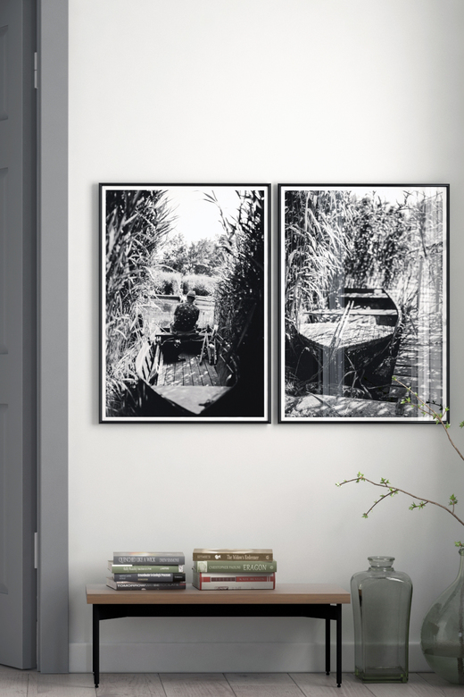 Постер Лодка У Причала