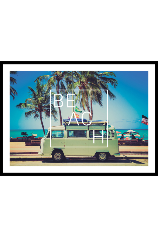 Постер Beach Car