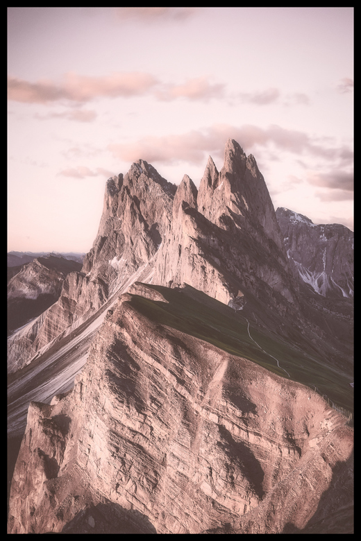 Постер Розовые Горы