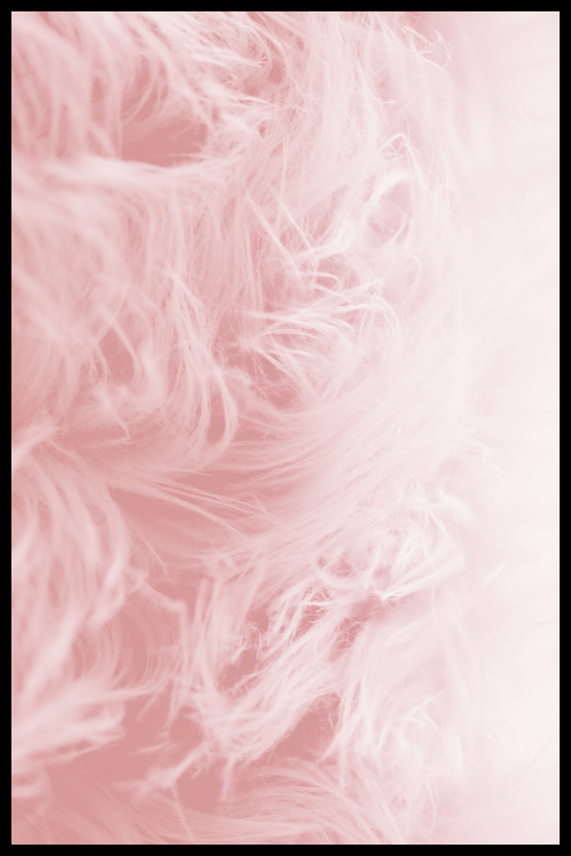 Постер Розовый Мех