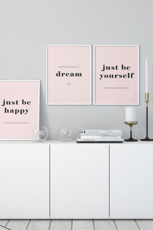 Постер Just Be Happy