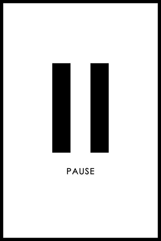Постер Pause