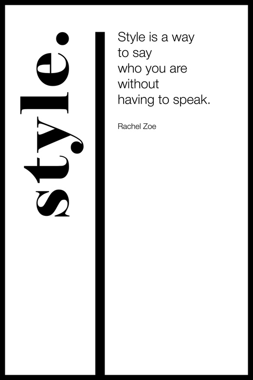 Постер Style