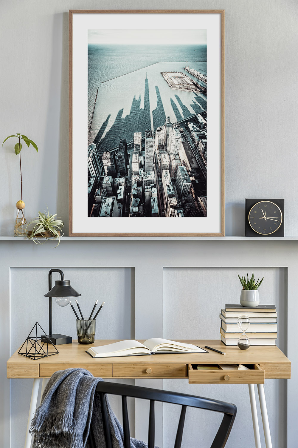 Постер Тени От Зданий #2