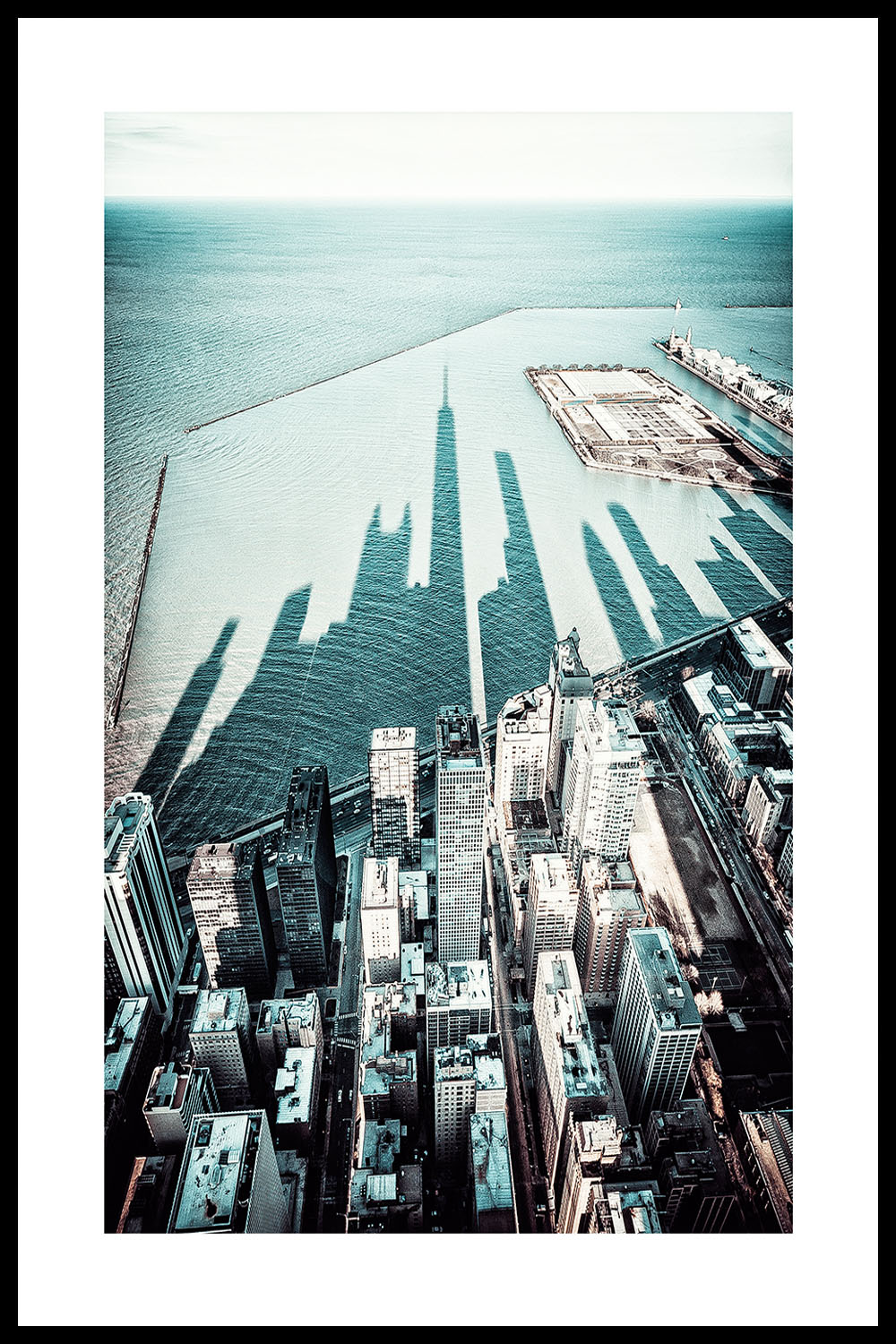 Постер Тени От Зданий #2