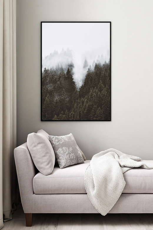 Постер Туманный Лес