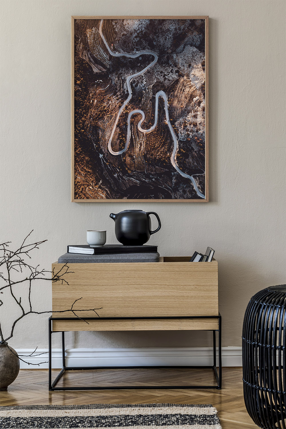 Постер Дорога В Горах