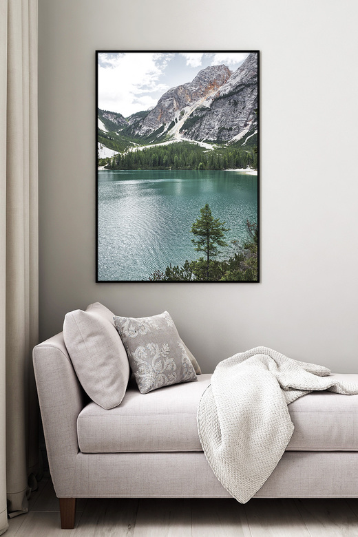 Постер Голубое Озеро