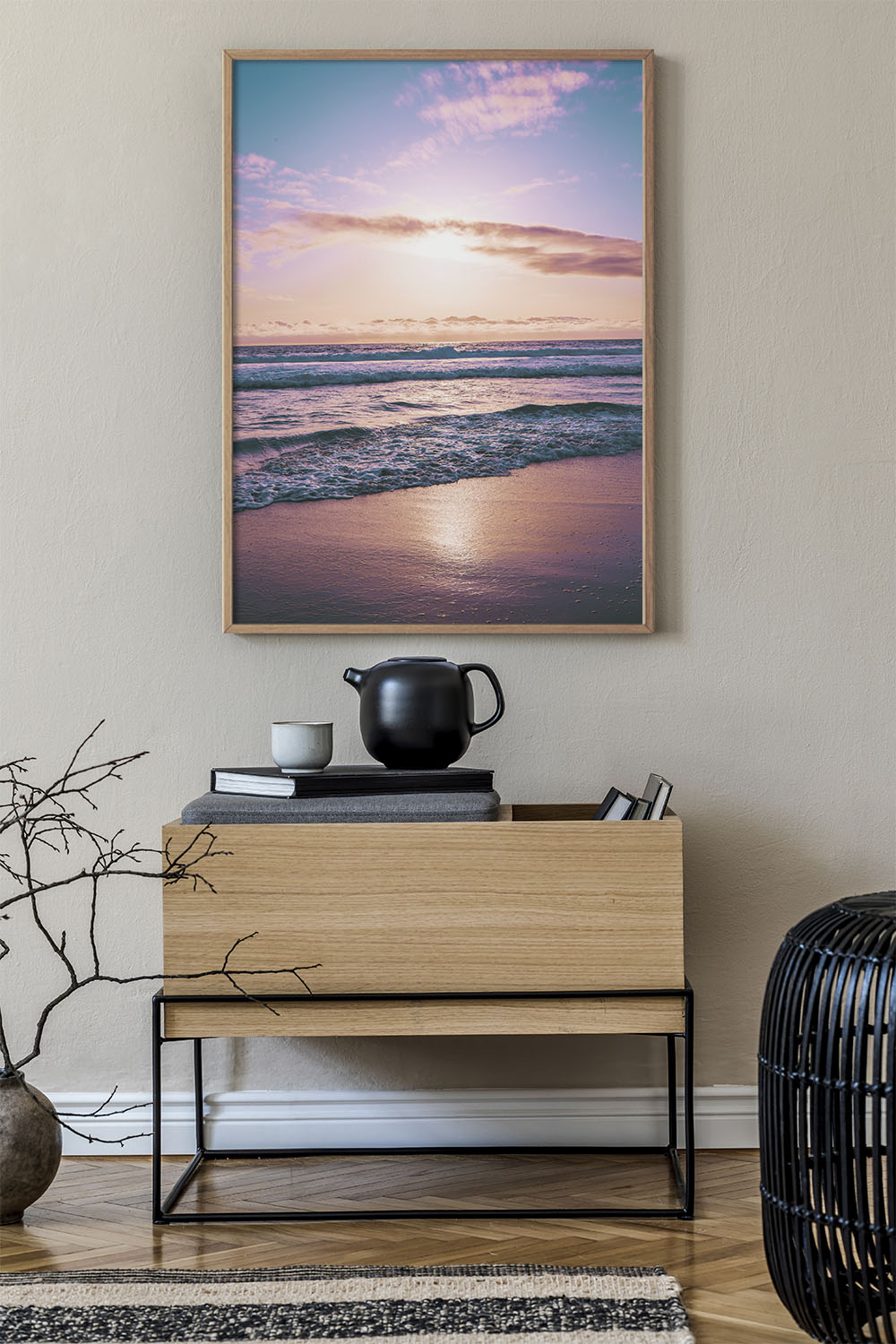 Постер Розовый Закат