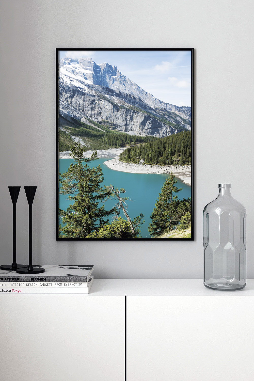 Постер Голубое Озеро #2