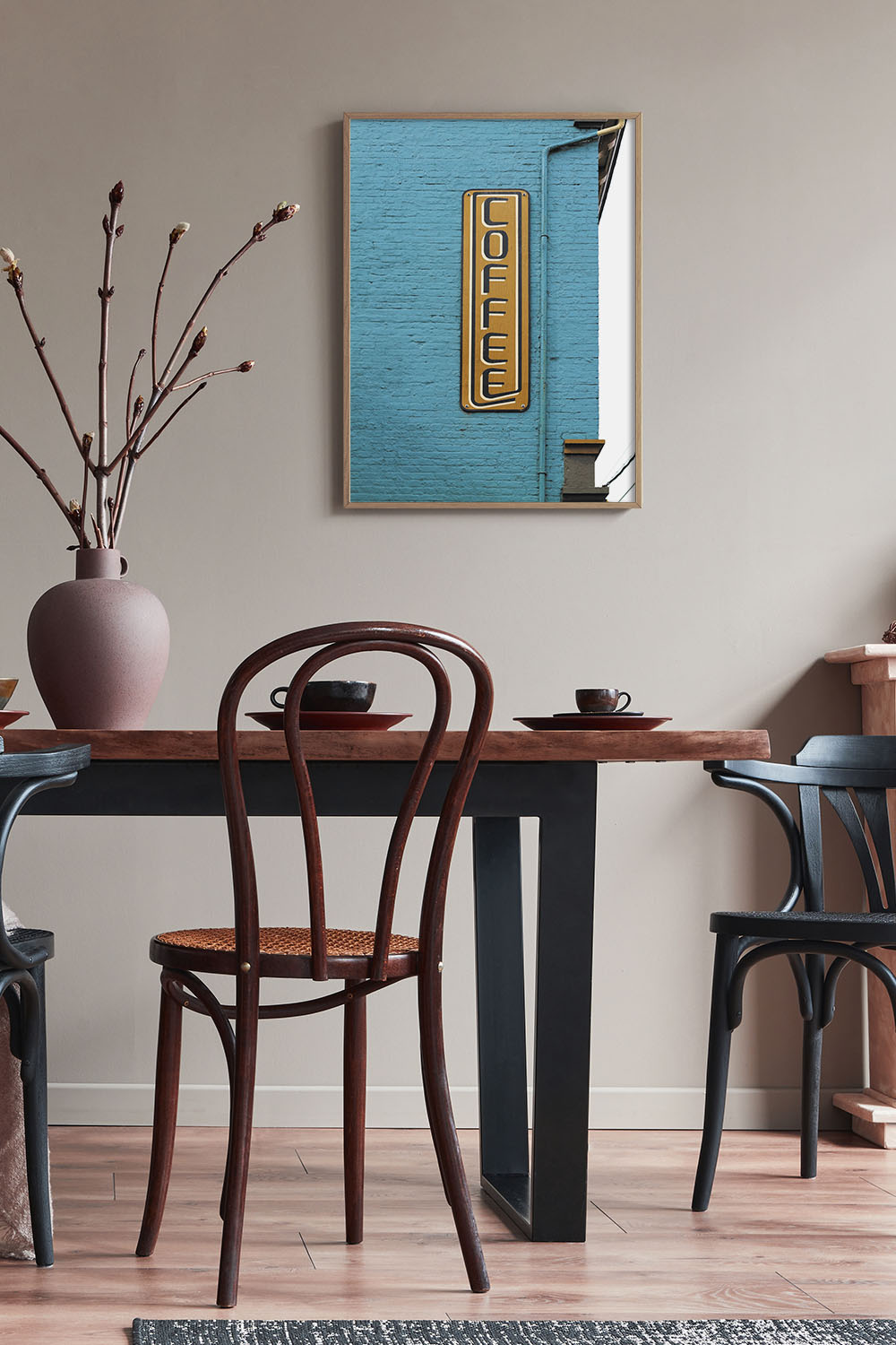 Постер Надпись Coffee