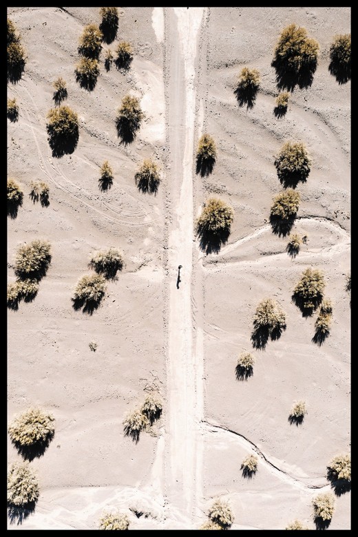 Постер Дорога В Пустыне