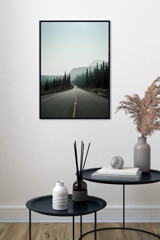 Постер Дорога Через Лес