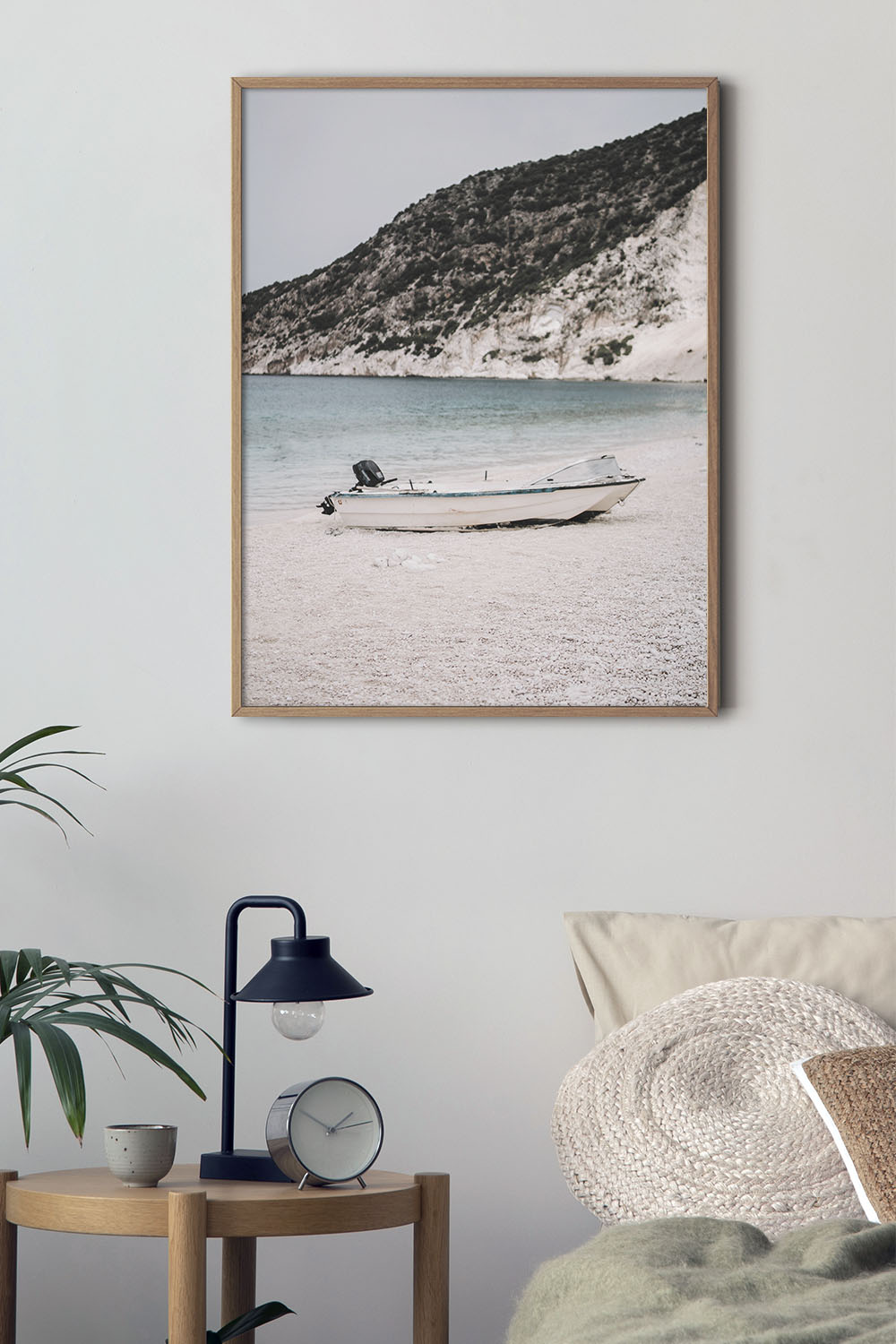 Постер Лодка На Пляже