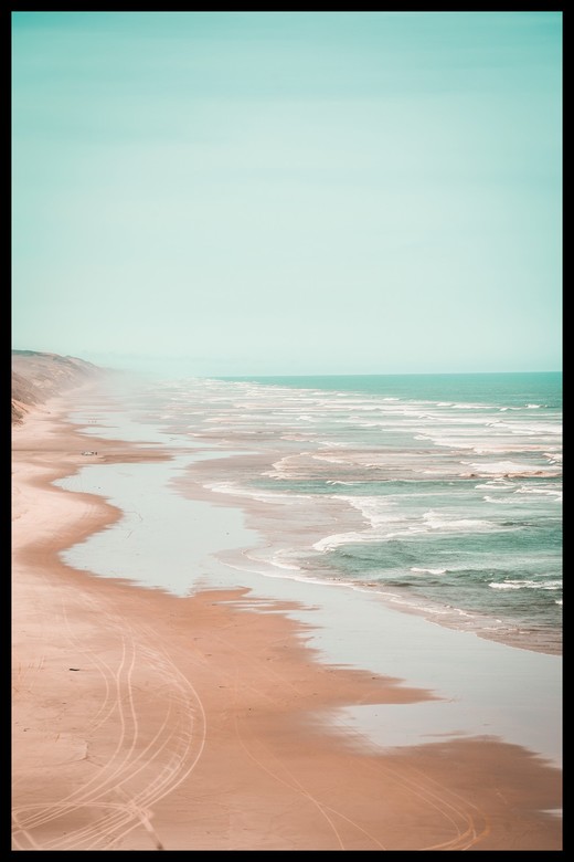 Постер Широкий Пляж