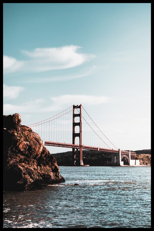 Постер Мост Золотые Ворота