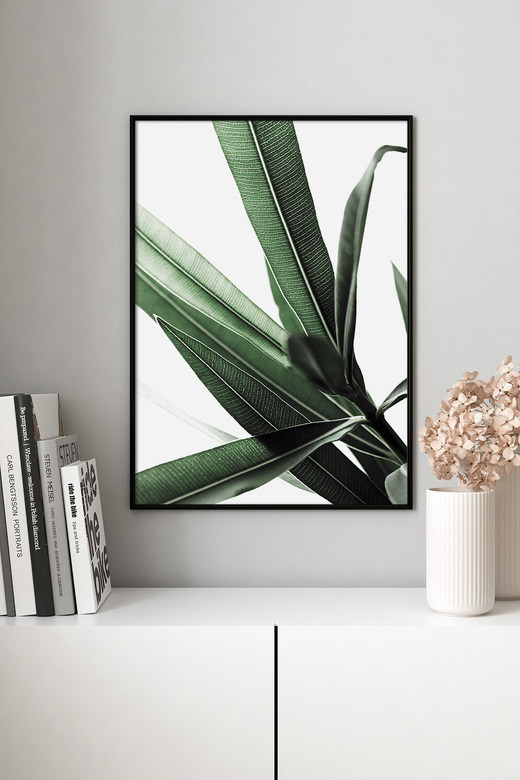 Постер Зеленые Листья #4
