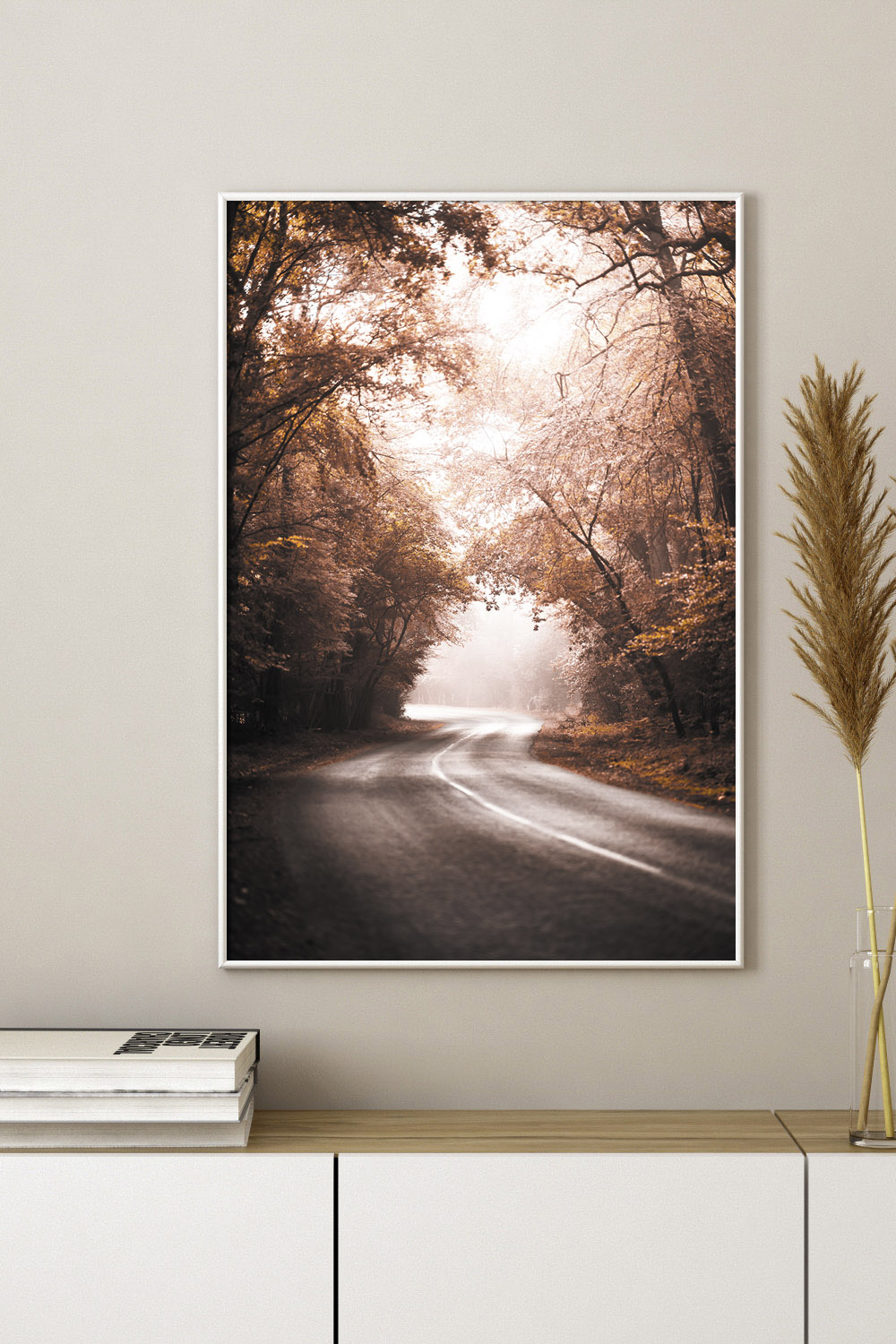 Постер Осенняя Дорога