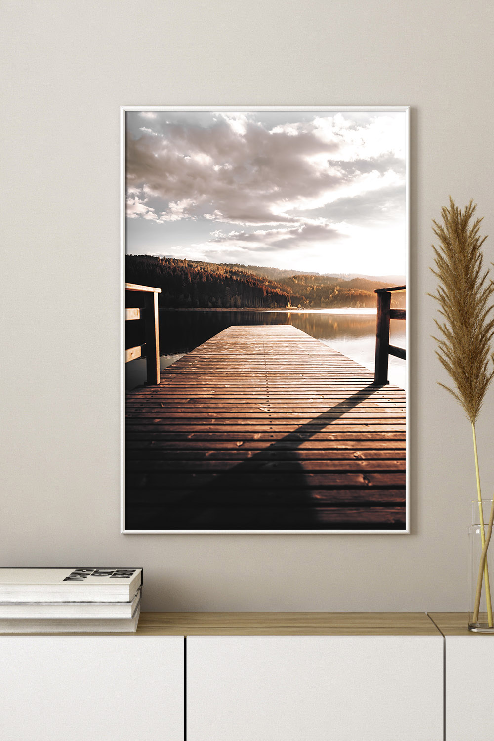 Постер Осень На Озере