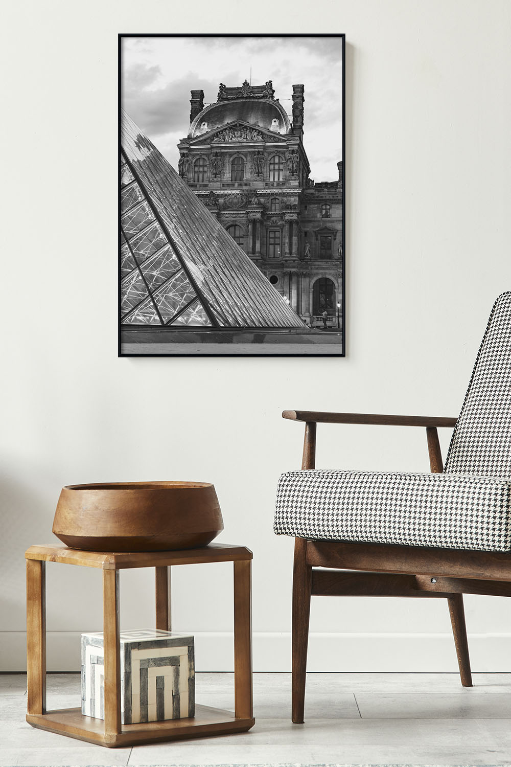 Постер Пирамида Лувра