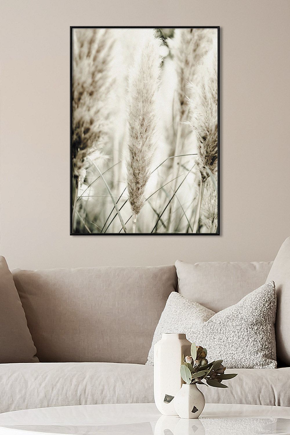 Постер Бежевые Колосья