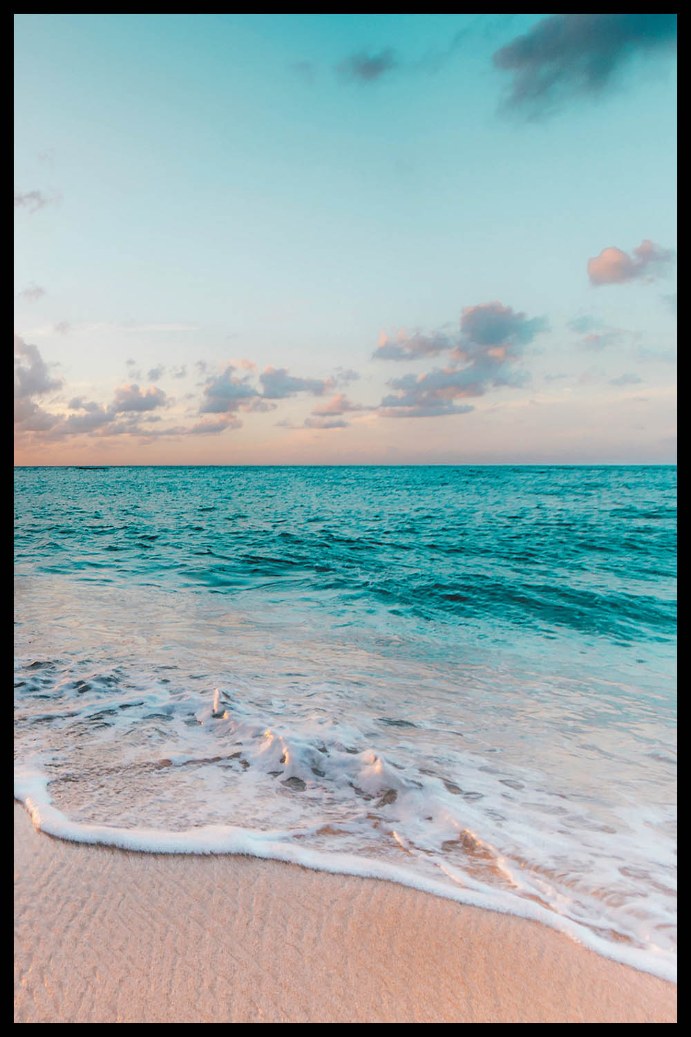 Постер Закат В Море #4