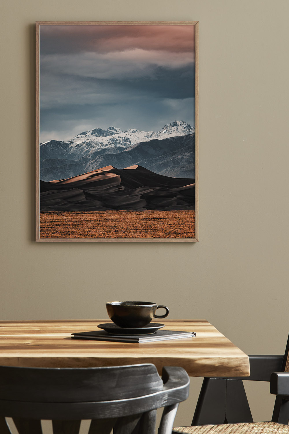 Постер Дюны И Горы