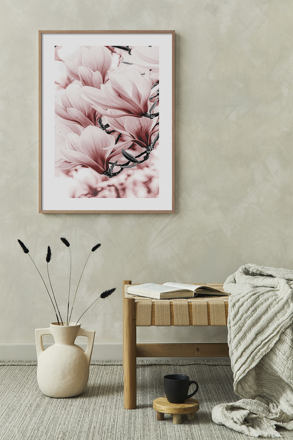 Постер Розовые Цветы #1