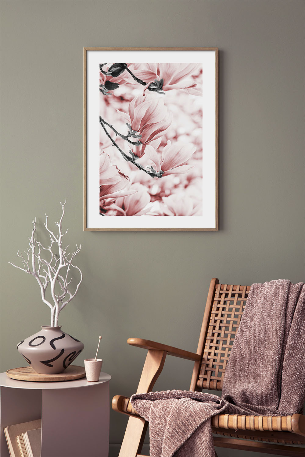 Постер Розовые Цветы #2