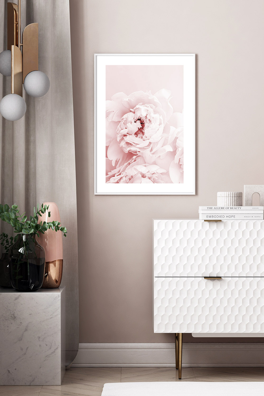 Постер Розовый Бутон