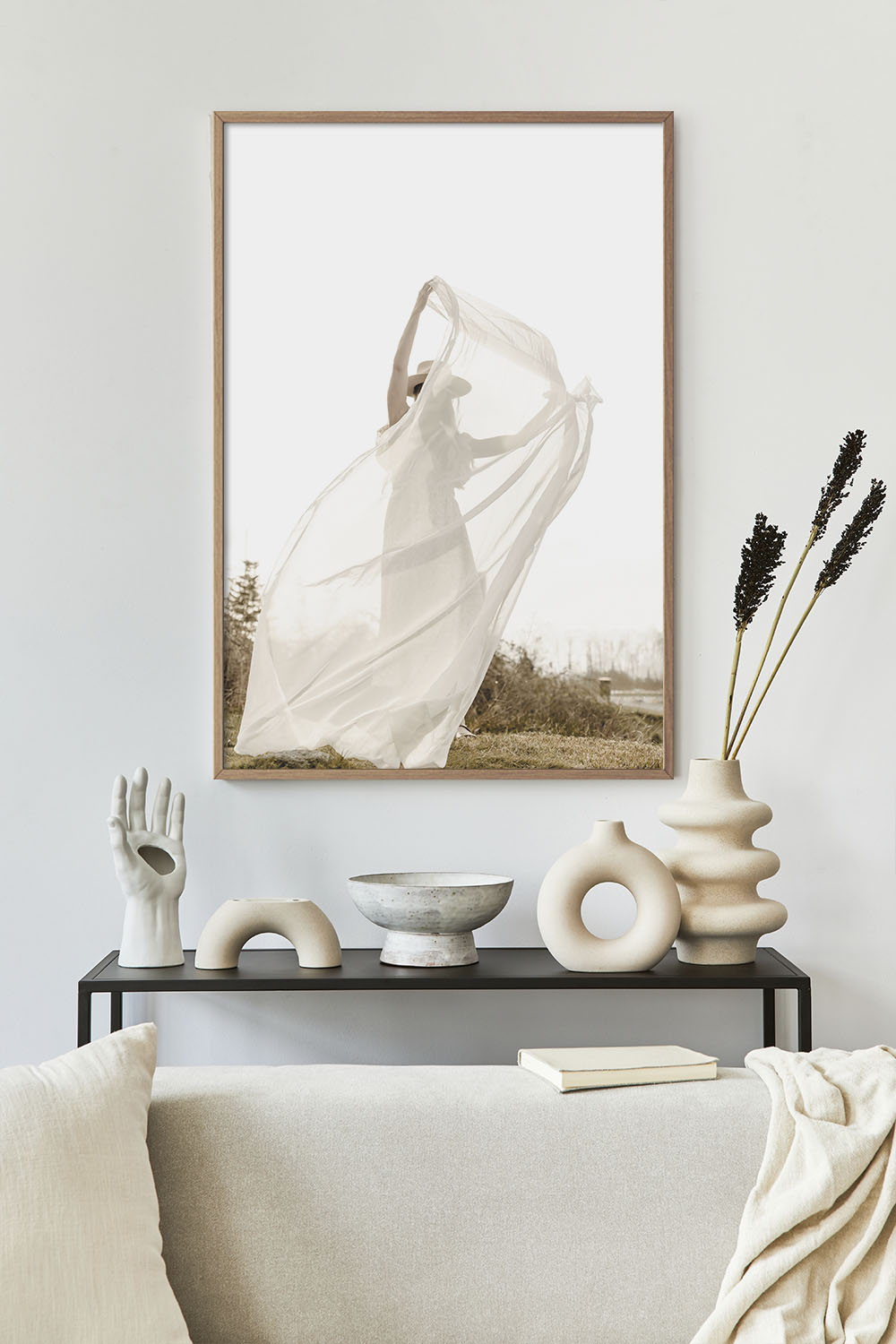 Постер Девушка И Ветер