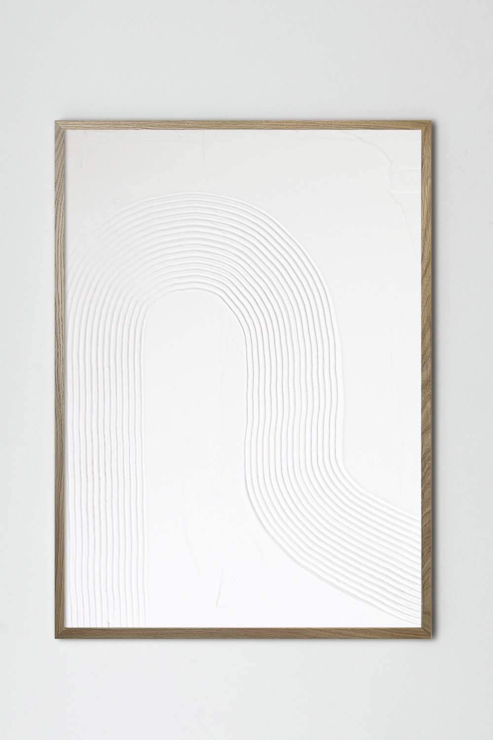 Объемная картина для интерьера в рамке Рельеф #04