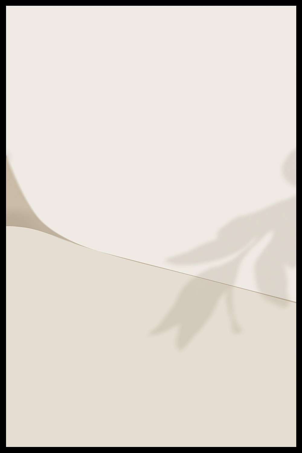 Постер Тень Растения