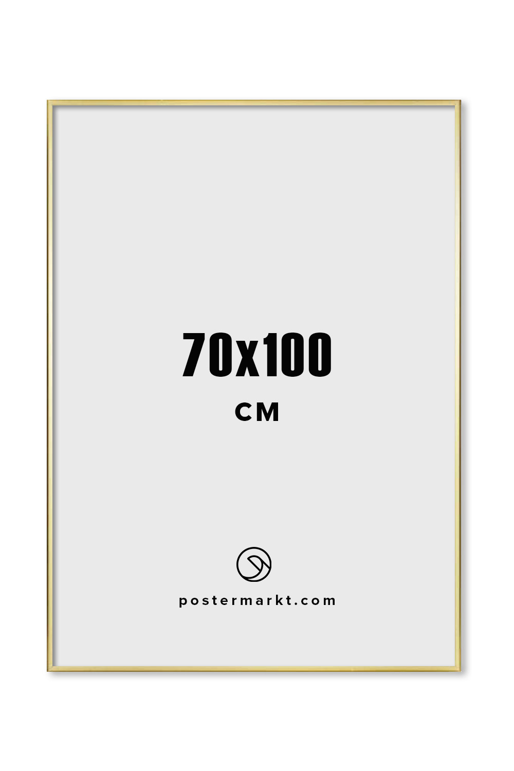 Рамка Для Постера Золотая, 70х100 см