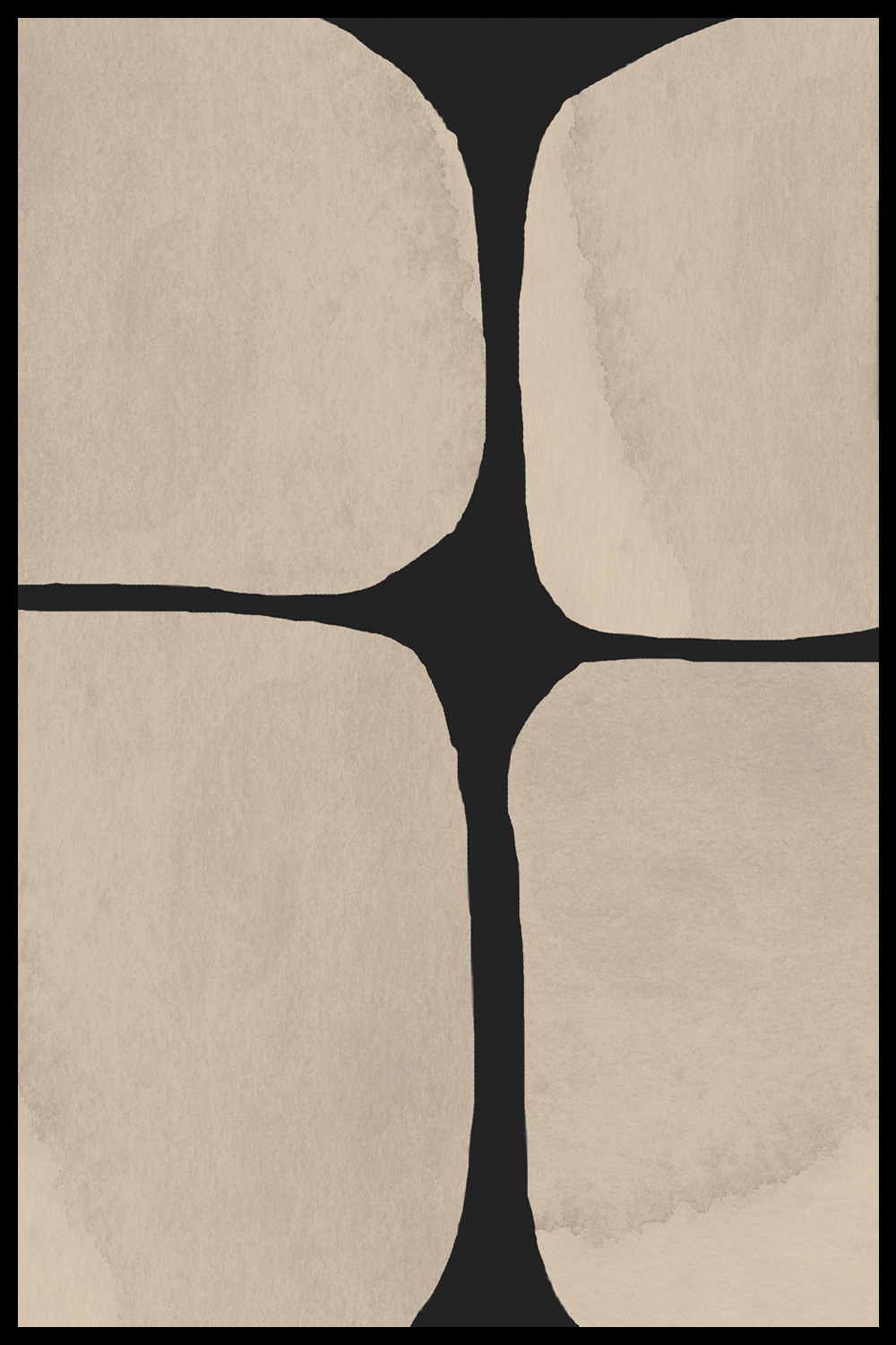 Постер Абстракция Фрагменты #1