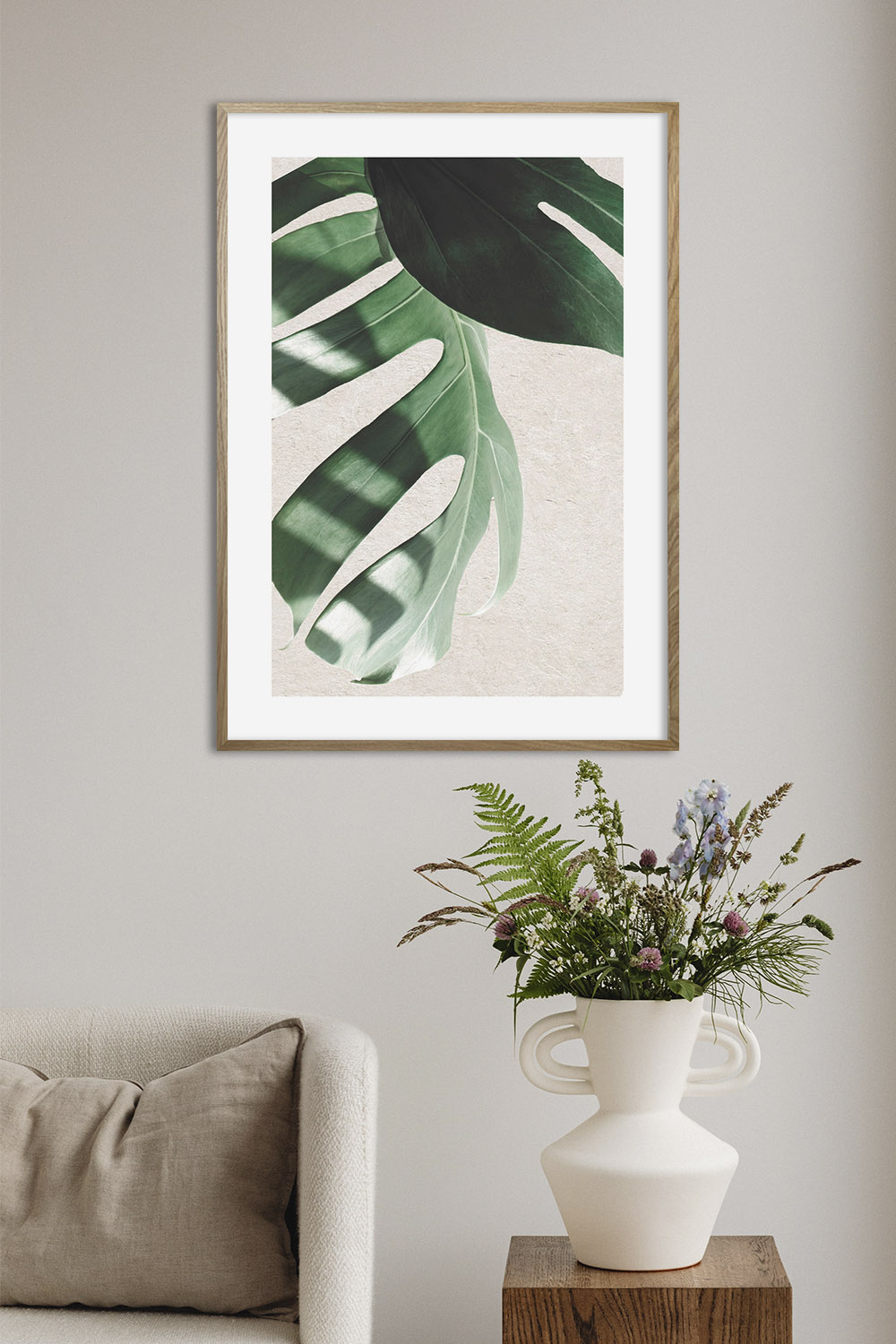 Постер Лист Монстеры #4