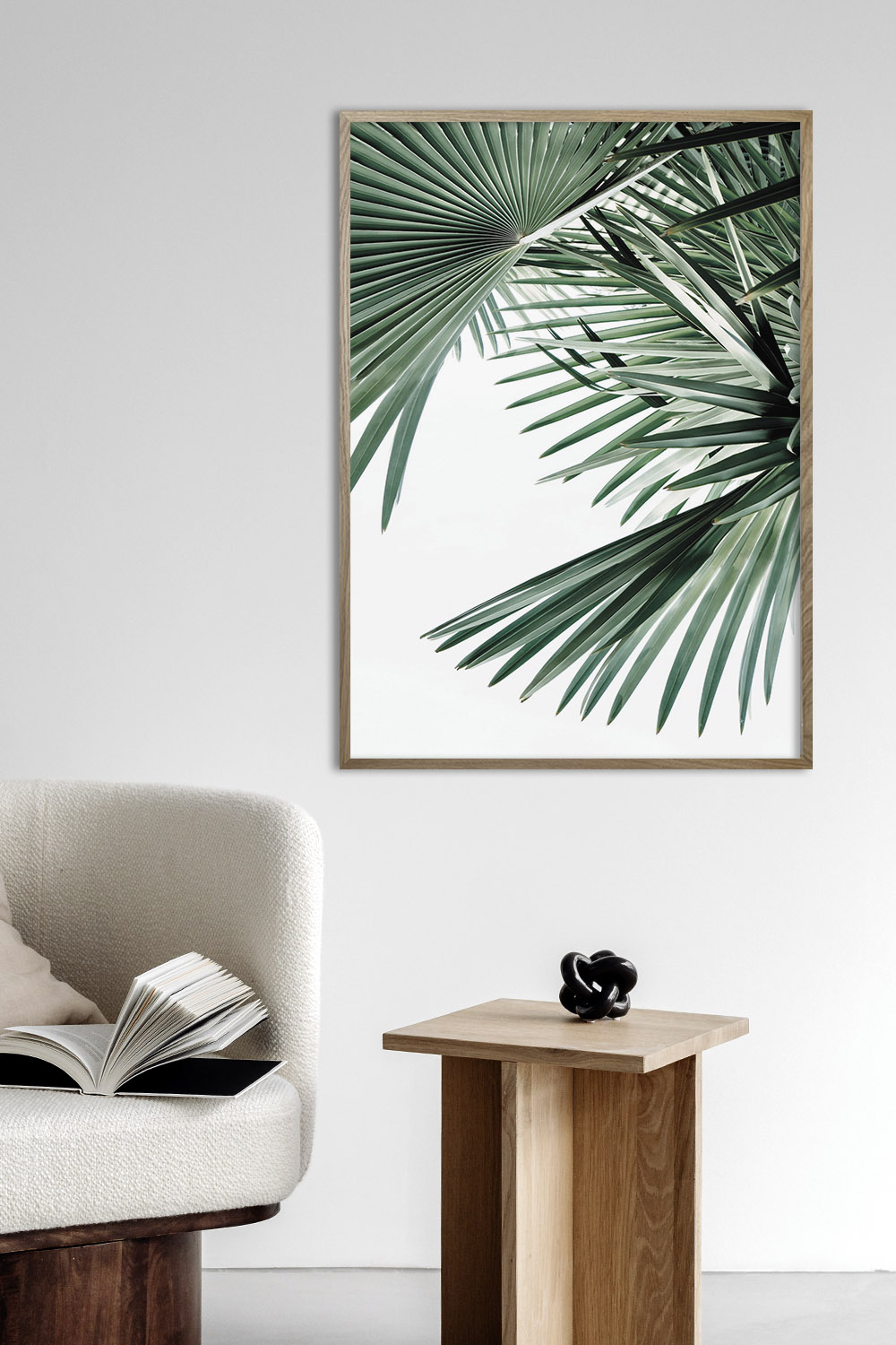 Постер Зеленые Листья Пальмы #2
