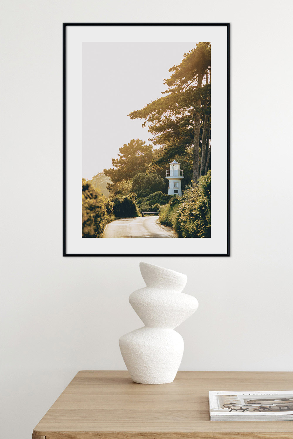 Постер Дорога В Осеннем Лесу