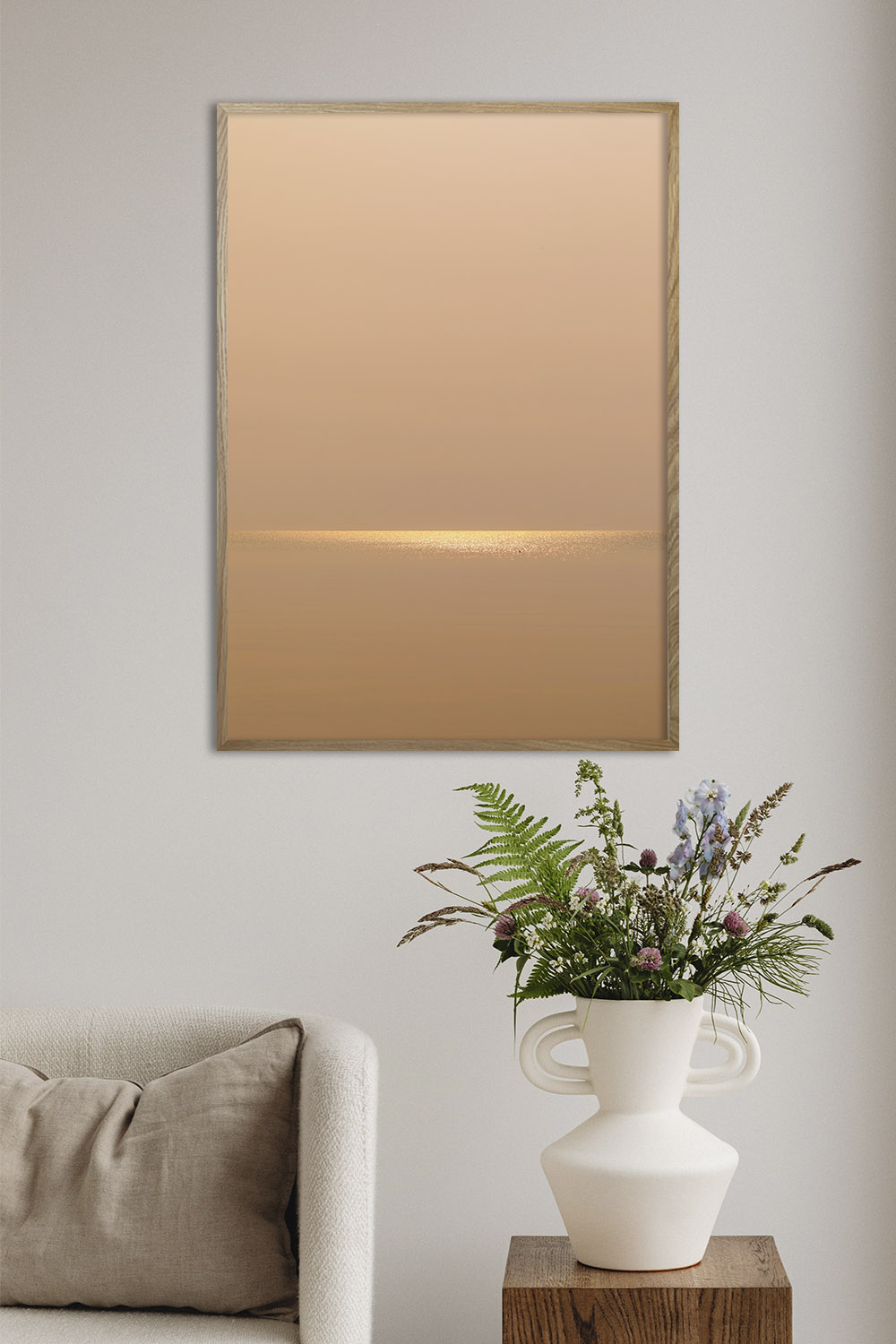 Постер Блеск Солнца На Воде