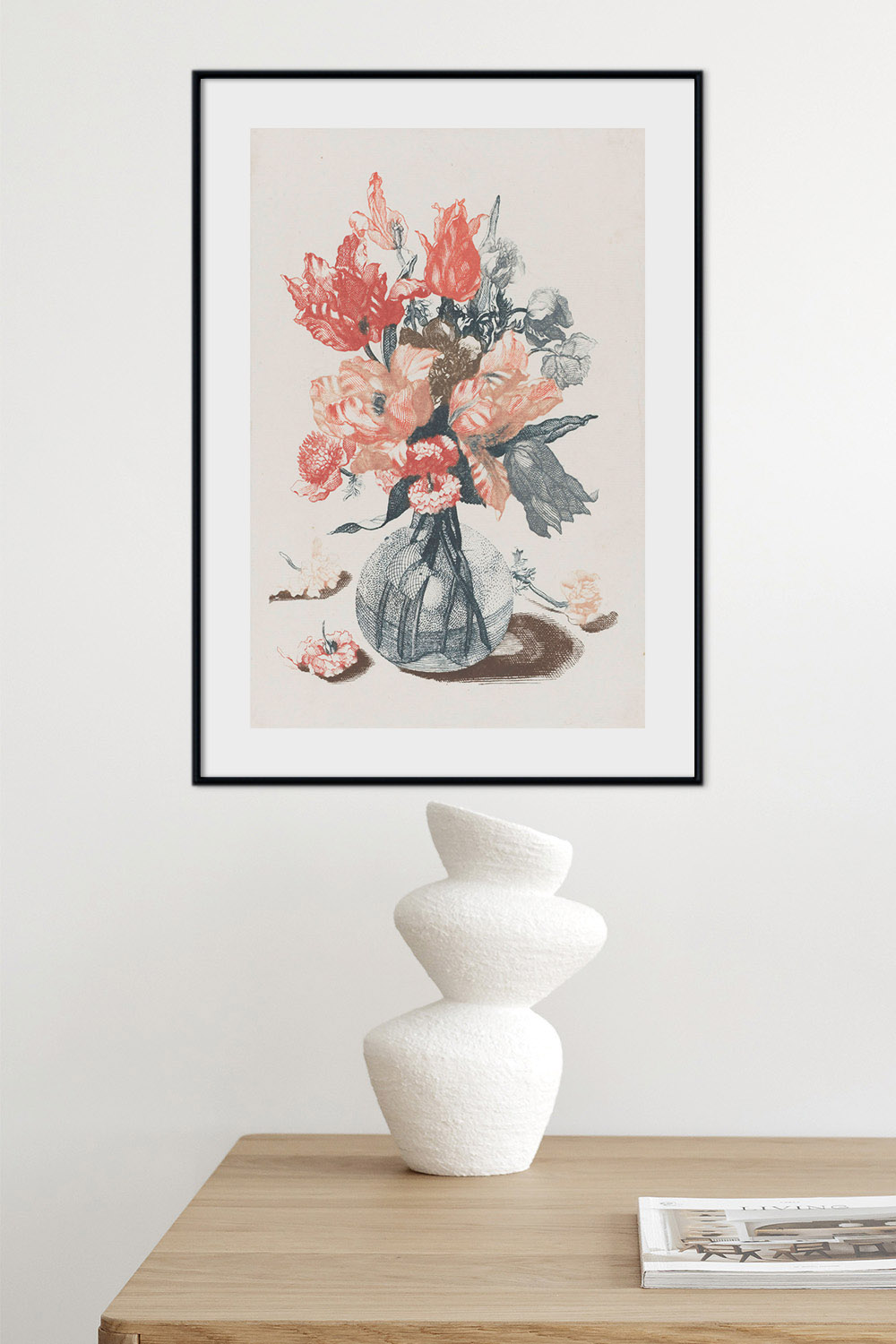 Постер Цветы В Вазе